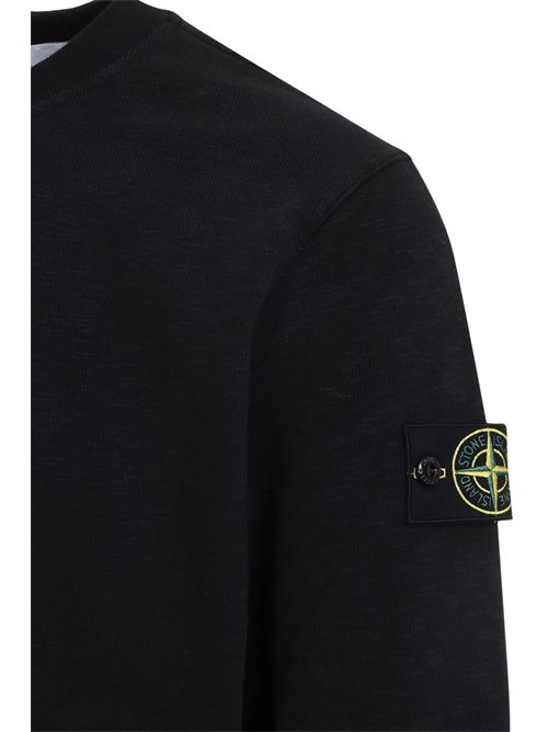 Felpa 6100053 in jersey di cotone garzato vanisé STONE ISLAND | 6100053S0238V0029
